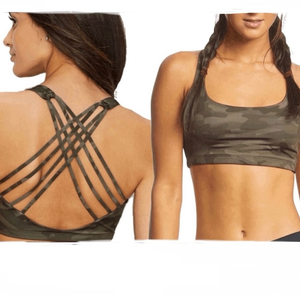 Onzie Chic Bra Moss Camo S